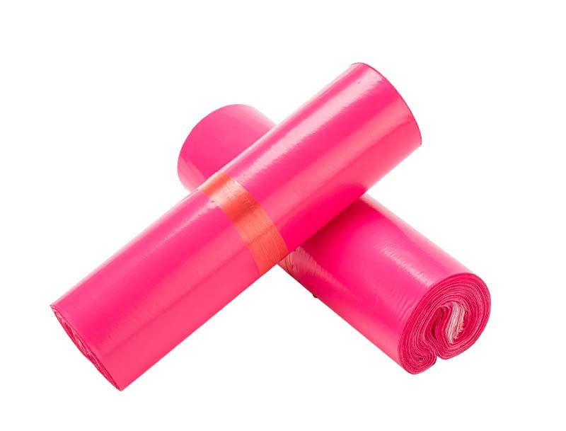 永昌玫红色快递袋-02